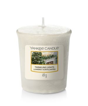 YANKEE CANDLE - CANDELA SAMPLER TWINKLING LIGHTS XMAS