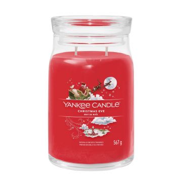 YANKEE CANDLE - GIARA GRANDE 2 STOPPINI CHRISMAS EVE XMAS