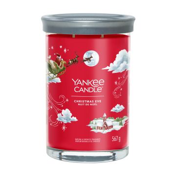 YANKEE CANDLE - TUMBLER GRANDE 2 STOPPINI CHRISMAS EVE XMAS