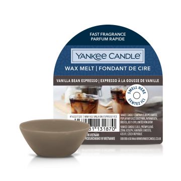 YANKEE CANDLE - TART DI CERA DA FONDERE VANILLA BEAN ESPRESSO