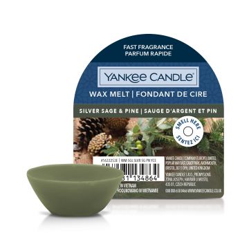 YANKEE CANDLE - TART DI CERA DA FONDERE SILVER SAGE AND PINE