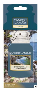 YANKEE CANDLE - CAR JAR BAYSIDE CEDAR