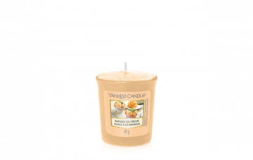 YANKEE CANDLE - CANDELA SAMPLER MANGO ICE CREAM