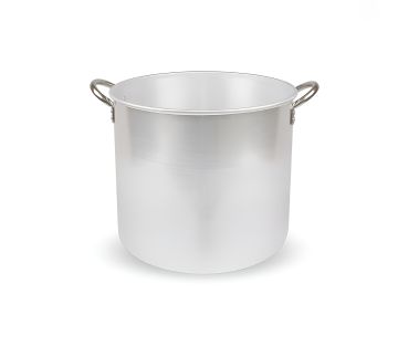 PENTOLA IN ALLUMINIO TIPO NORD 33LT DIAM. 40 H.35 CON MANICI INOX