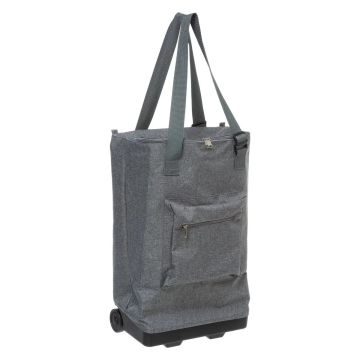 CARRELLO SPESA C/RUOTE 34X20 H 11CM