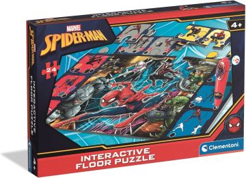 CLEMENTONI MARVEL - INTERACTIVE FLOOR PZL SPIDERMAN