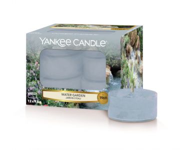 YANKEE CANDLE - 12 TEA LIGHT PROFUMATE WATER GARDEN