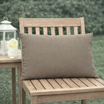 CUSCINO RETTANGOLARE DA ESTERNO KORAI 50X30CM CAFFE'