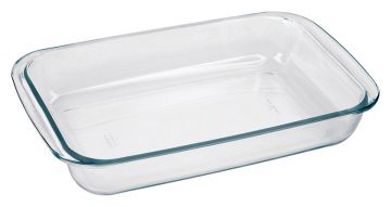TEGLIA IN VETRO MARINA 39.5X23.5CM