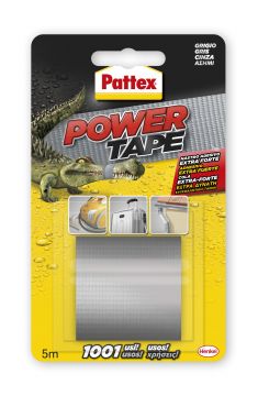 PATTEX POWER TAPE GRIGIO 50mm X 5mt