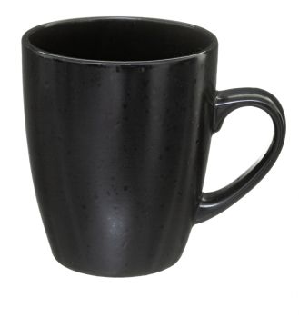 TAZZA IN PORCELLANA CLUSTER NERA 32CL