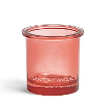 YANKEE CANDLE - PORTA CANDELA SAMPLER POP TEA LIGHT CORALLO