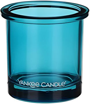 YANKEE CANDLE - PORTA CANDELA SAMPLER POP TEA LIGHT BLU