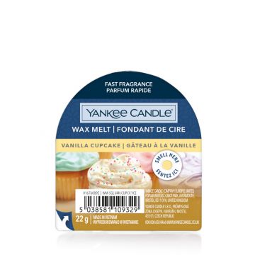 YANKEE CANDLE - TART DI CERA DA FONDERE VANILLA CUPCAKE