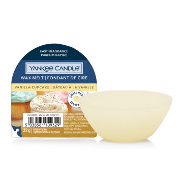 YANKEE CANDLE - TART DI CERA DA FONDERE VANILLA CUPCAKE