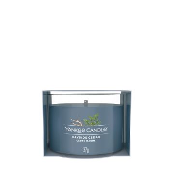 YANKEE CANDLE - CANDELA VOTIVE IN VETRO BAYSIDE CEDAR