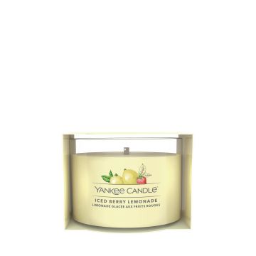 YANKEE CANDLE - CANDELA VOTIVE IN VETRO ICE BERRY LEMONADE