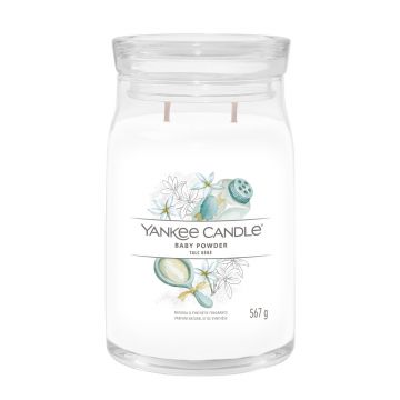 YANKEE CANDLE -  GIARA GRANDE 2 STOPPINI BABY POWDER