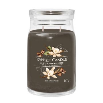 YANKEE CANDLE -  GIARA GRANDE 2 STOPPINI VANILLA BEAN ESSPRESSO