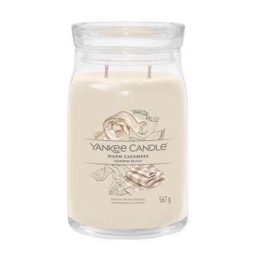 YANKEE CANDLE -  GIARA GRANDE 2 STOPPINI WARM CASHMERE