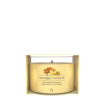 YANKEE CANDLE - CANDELA VOTIVE IN VETRO AUTUMN SUNSET