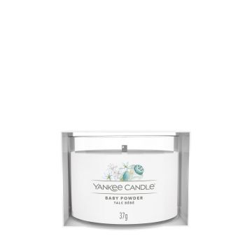 YANKEE CANDLE - CANDELA VOTIVE IN VETRO BABY POWDER