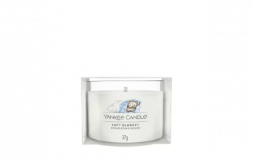 YANKEE CANDLE - CANDELA VOTIVE IN VETRO SOFT BLANKET