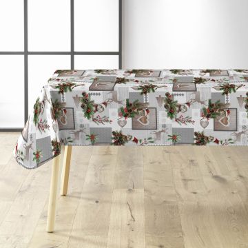 TOVAGLIA IN TELA CERATA STAMPATO ANSEL