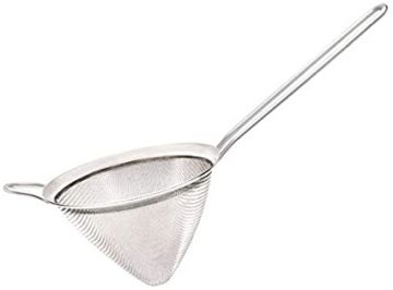 COLINO A CONO CON RETE IN ACCIAIO INOX 18/8 D. 14CM 