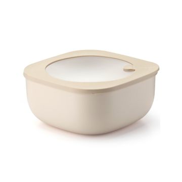 GUZZINI - CONTENITORE BASSO STORE AND MORE BIO L BEIGE