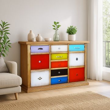 CREDENZA ART.1712-10 TINTA ARLECCHIN