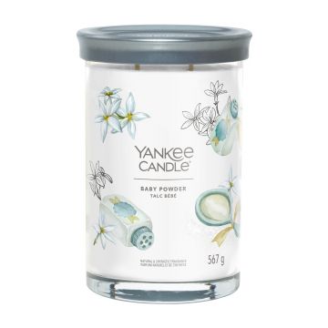 YANKEE CANDLE -  TUMBLER GRANDE 2 STOPPINI BABY POWDER