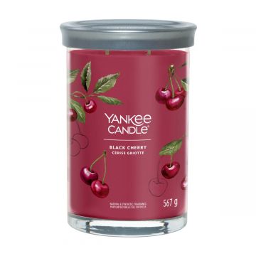 YANKEE CANDLE -  TUMBLER GRANDE 2 STOPPINI BLACK CHERRY