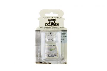 YANKEE CANDLE - CAR JAR ULTIMATE FLUFFY TOWELS