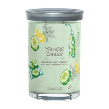 YANKEE CANDLE - TUMBLER GRANDE 2 STOPPINI CUCUMBER MINT COOLER