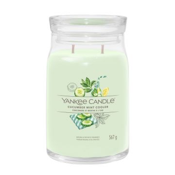 YANKEE CANDLE - GIARA GRANDE 2 STOPPINI CUCUMBER MINT COOLER