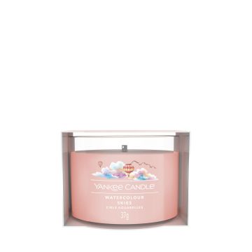 YANKEE CANDLE - CANDELA VOTIVE IN VETRO WATERCOLOUR SKIES
