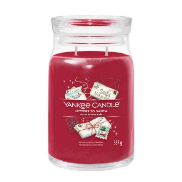 YANKEE CANDLE - GIARA GRANDE 2 STOPPINI LETERS TO SANTA XMAS