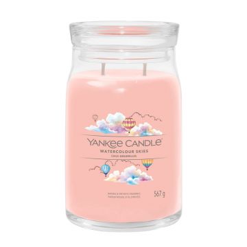 YANKEE CANDLE - GIARA GRANDE 2 STOPPINI WATERCOLOUR SKIES