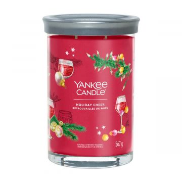 YANKEE CANDLE - TUMBLER GRANDE 2 STOPPINI HOLIDAY CHEER XMAS