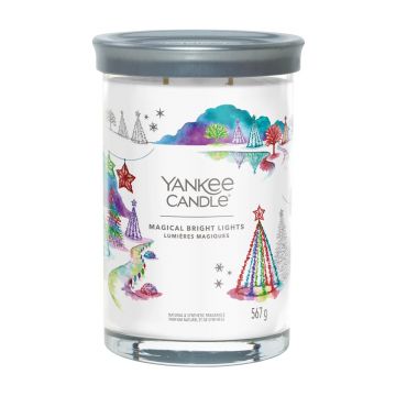 YANKEE CANDLE - TUMBLER GRANDE 2 STOPPINI MAGICAL BIRGHT LIGHTS XMAS