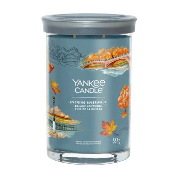 YANKEE CANDLE - TUMBLER GRANDE 2 STOPPINI EVENING RIVERWALK