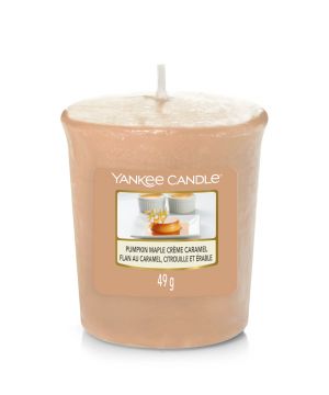 YANKEE CANDLE - CANDELA SAMPLER PUMPKIN MAPLE CREME CARAMEL