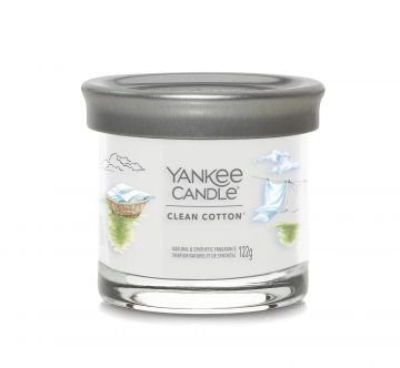 YANKEE CANDLE - TUMBLER PICCOLO CLEAN COTTON