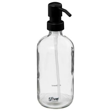 DISPENSER SAPONE TRASPARENTE 450ML D. 7,5CM H 21,6CM