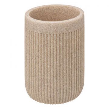 LINEA ONY - BICCHIERE PORTASPAZZOLINI BEIGE