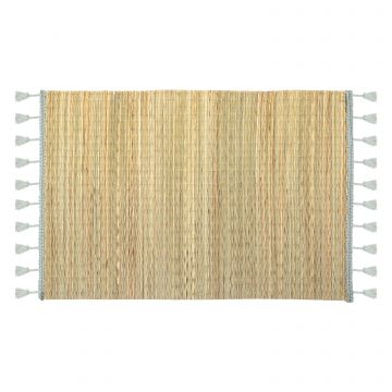 TOVAGLIETTA IN BAMBOO CM 45X30 NATURALE E VERDE