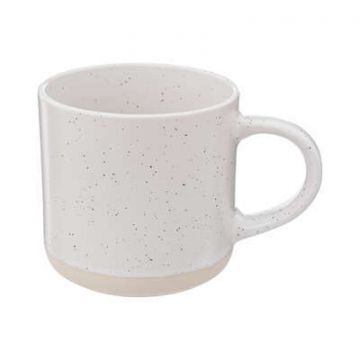 TAZZA IN GRES LINEA LANA 40CL BIANCO