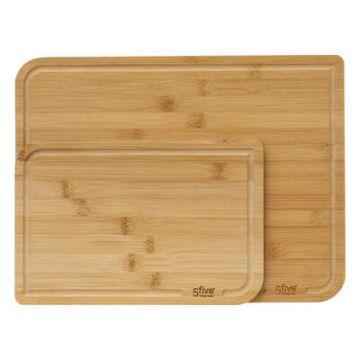 SET 2 TAGLIERI IN BAMBOO 35X25 H1.4 /22X15 H  1.1CM