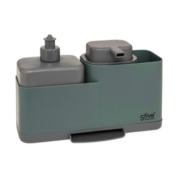 ORGANIZZATORE PER LAVELLO LINEA NEO CON DISPENSER VERDE